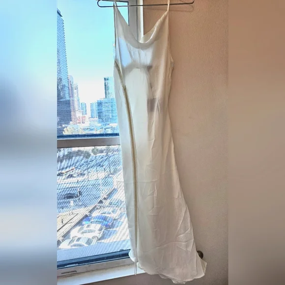 white dress white dress Zapakasa Women Little White Dress A-Line Spaghetti Straps Engagement Party  Dress